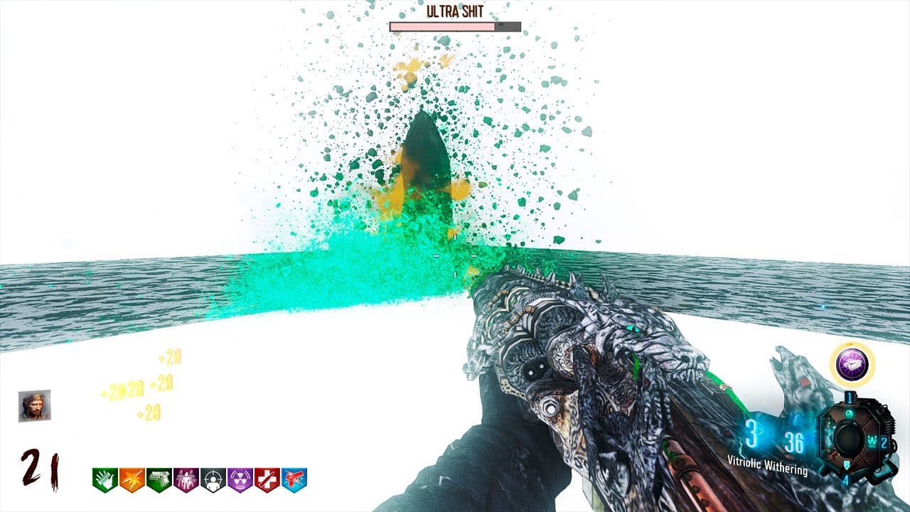 ¡BOSS FIGHT VS UN TROZO DE C4CA! Call Of Duty Black Ops 3 Zombies!