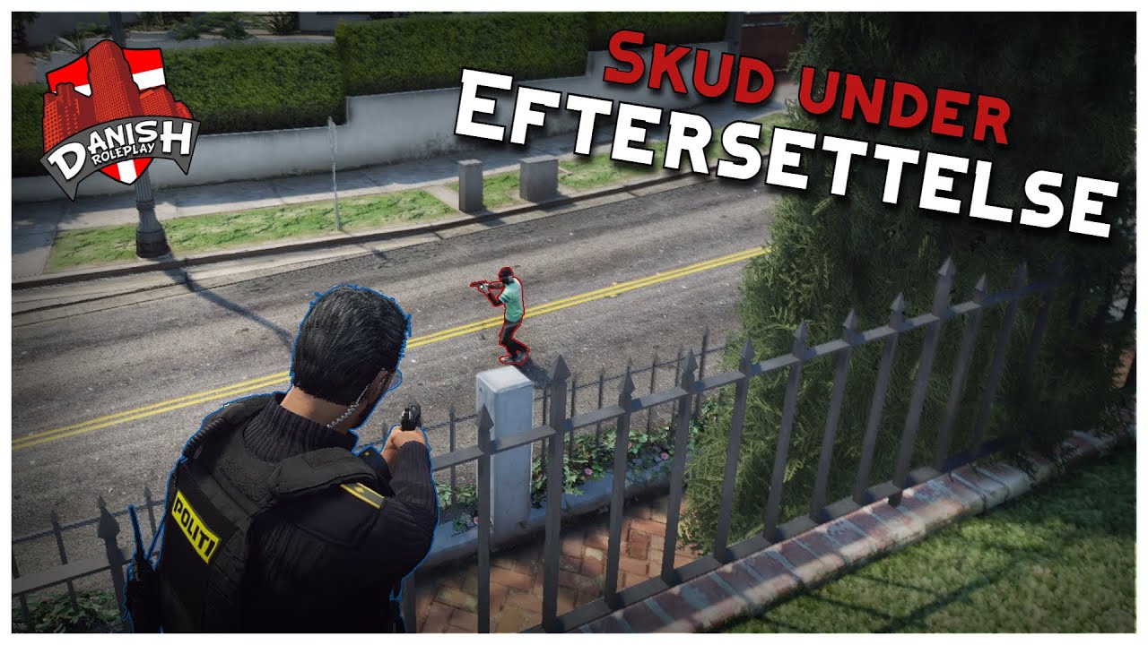 Skud Under Eftersættelse | Politi | DanishRP | GTA 5 RP