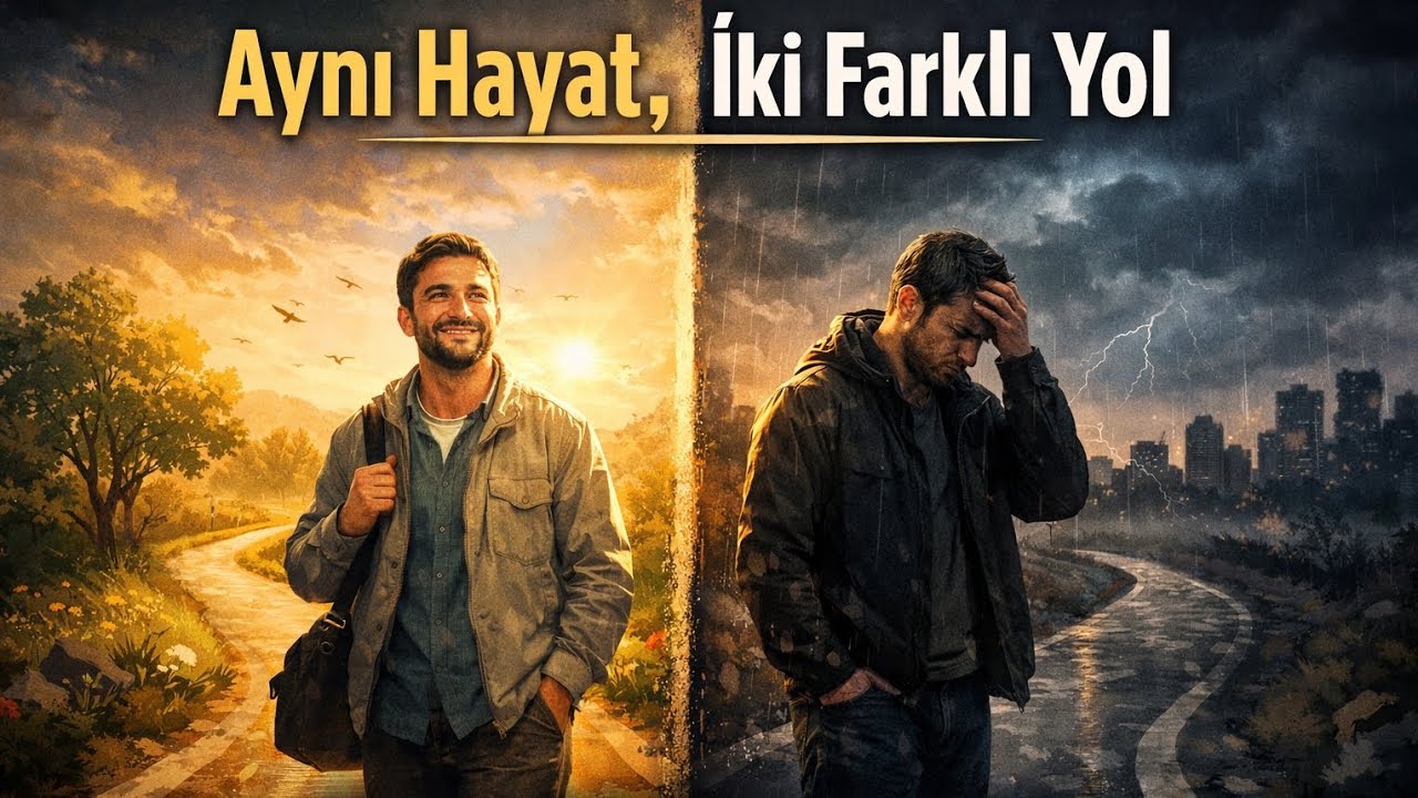 Dünya... Siyah bakarsan siyah, Pembe bakarsan pembe görürsün. 