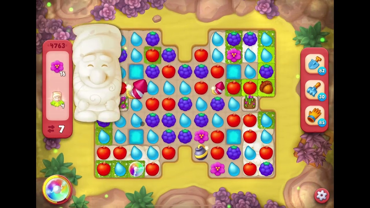 GardenScapes Level 4763 no boosters