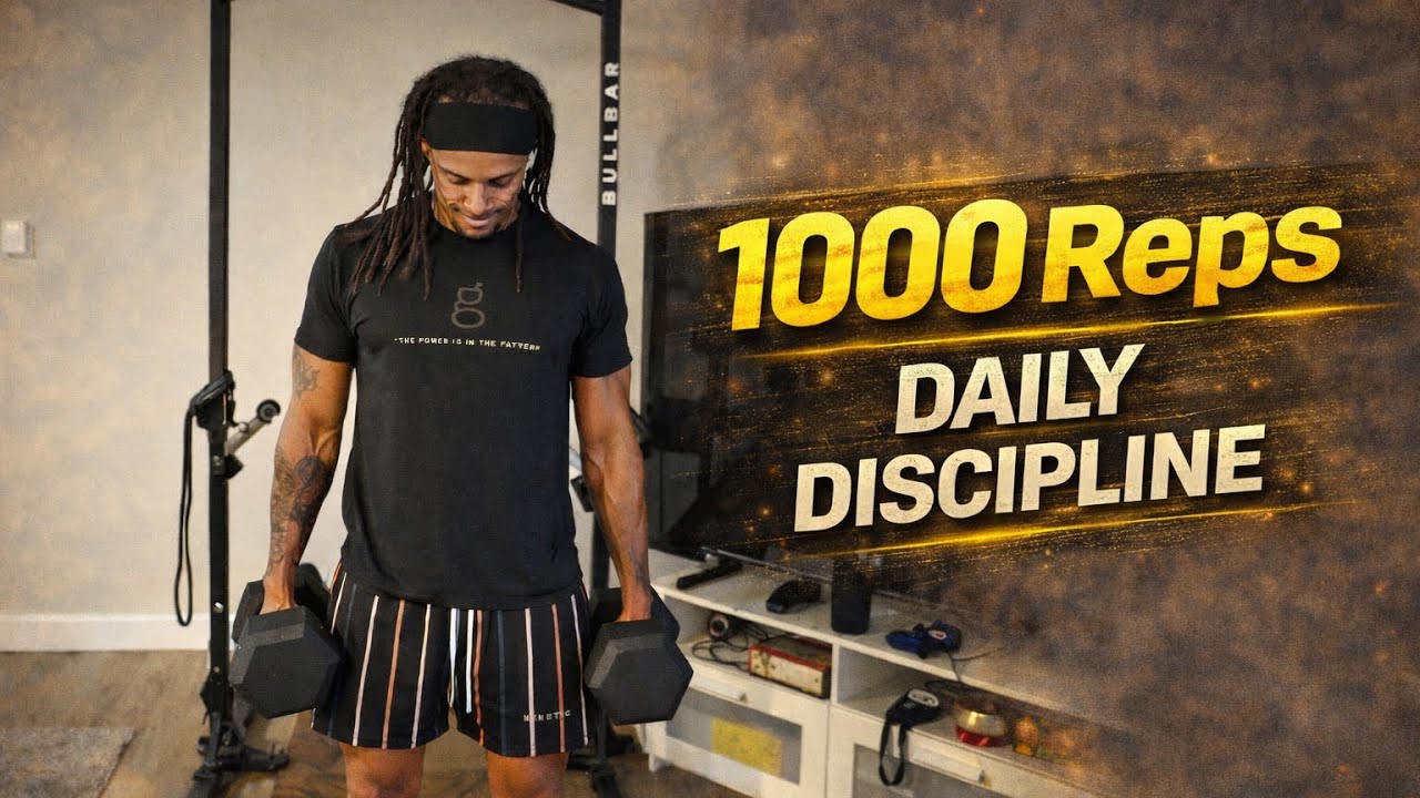 Daily Discipline | 200 Pulls + 300 Dips + 200 Calve Raises 💪🏾