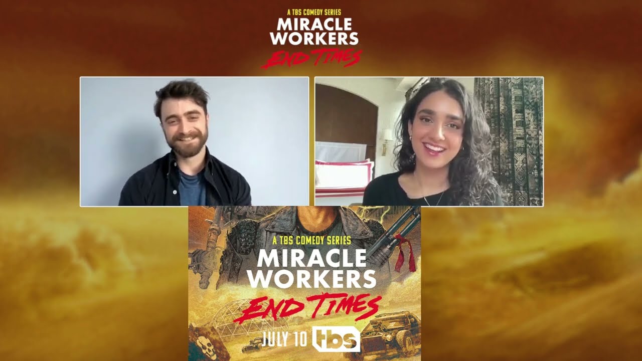 EXCLUSIVE: Daniel Radcliffe and Geraldine Viswanathan Talk Season 4 of 'Miracle Workers'