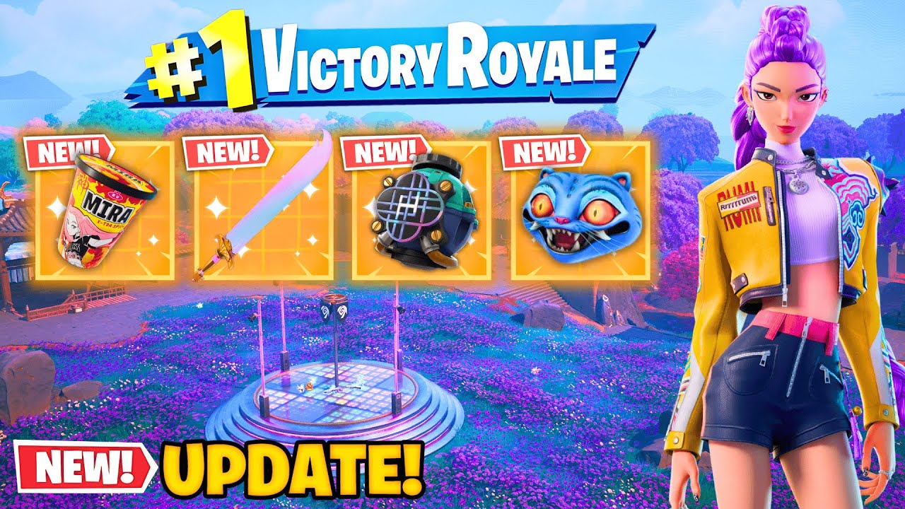 THE *NEW* FORTNITE UPDATE IS HERE! (36.40)