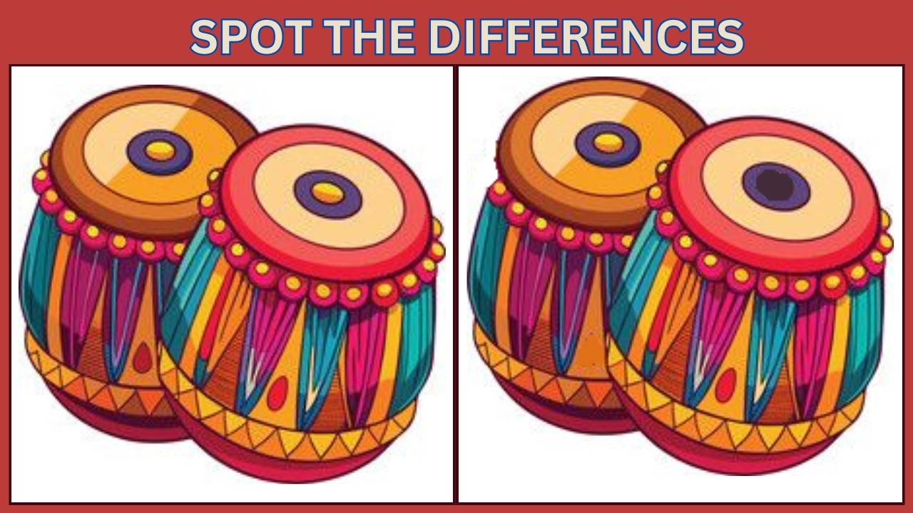 Spot the 3 Differences | 10 Brain Teasers to Test Your IQ