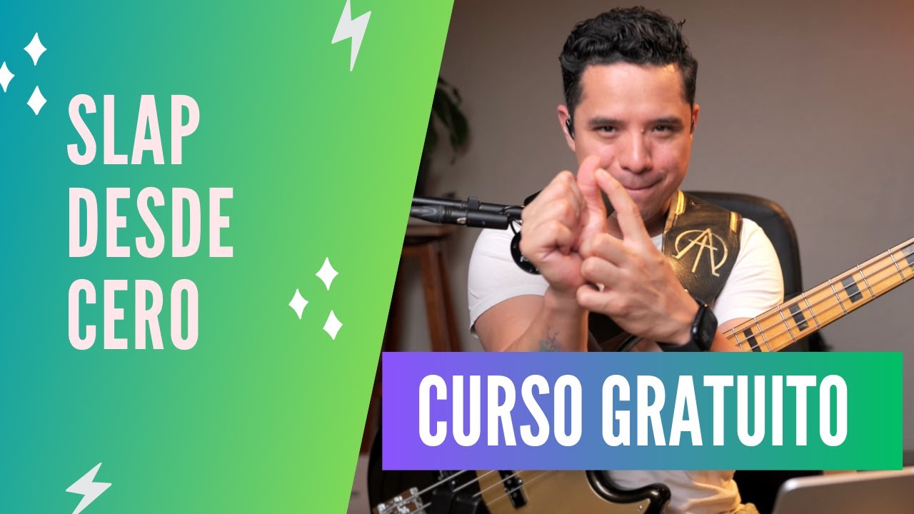 Curso de Slap para Bajo 🎸🔥 | Capítulo 1: Introducción y Movimientos Básicos ¿cómo tocar slap?