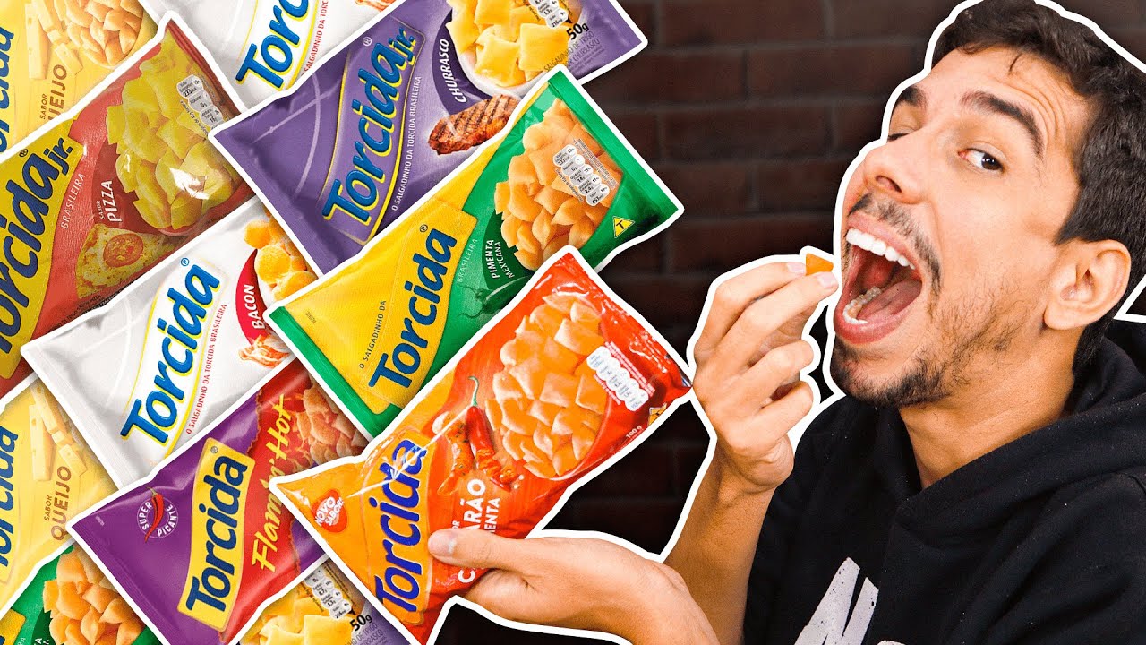 Qual é o Melhor Sabor de Torcida? Experimentamos Todos