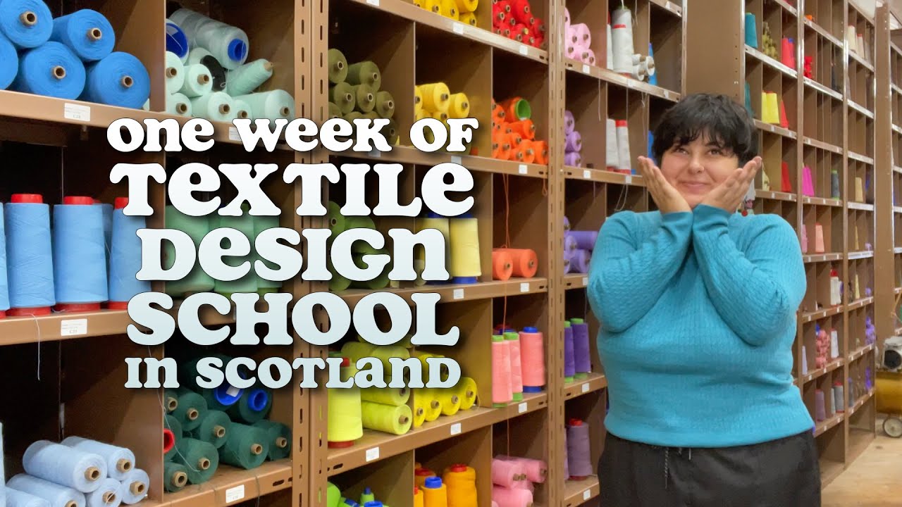 Visiting a Tartan Weaving Mill, Painting, Collaging, Sketch-booking, and Exploring Scotland