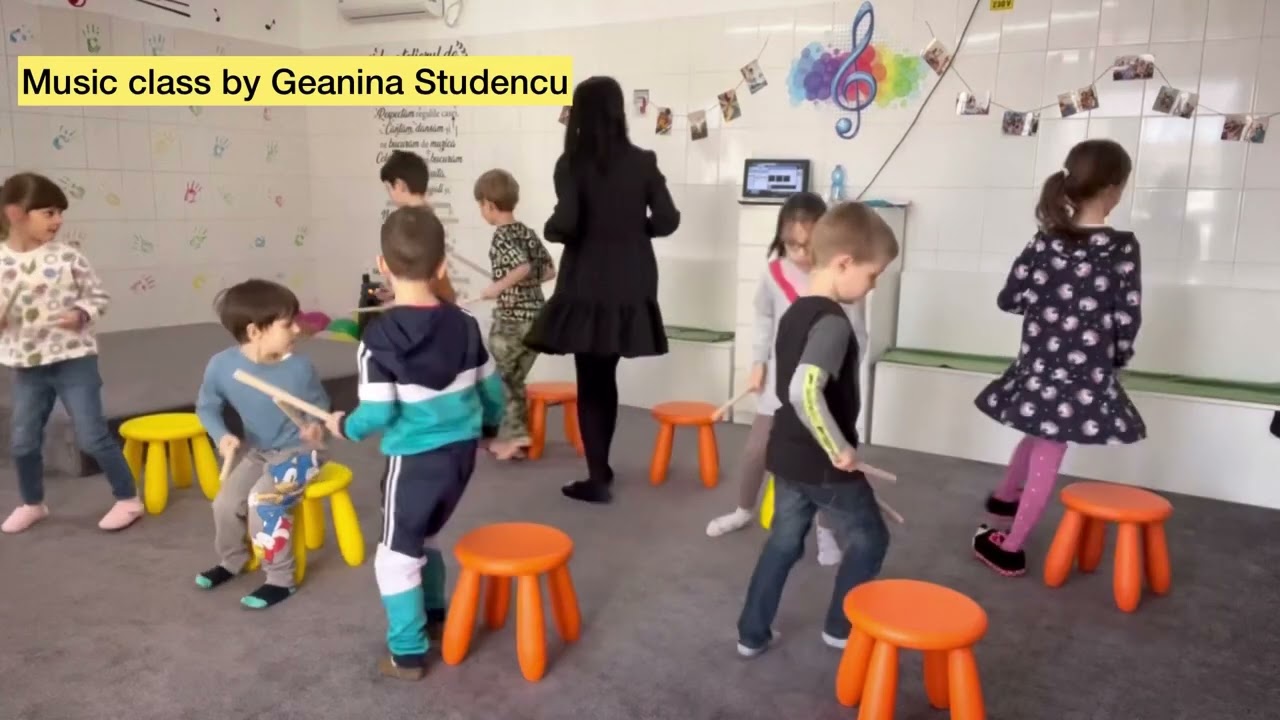 Exercitiu ritmic - Music class by Geanina Studencu