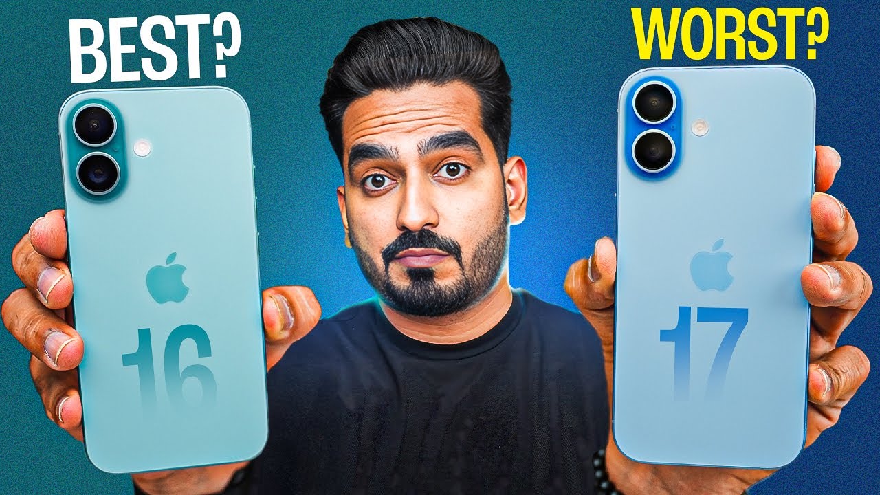 Should You Upgrade? iPhone 16 vs iPhone 17 Breakdown! iPhone 16 vs 17
