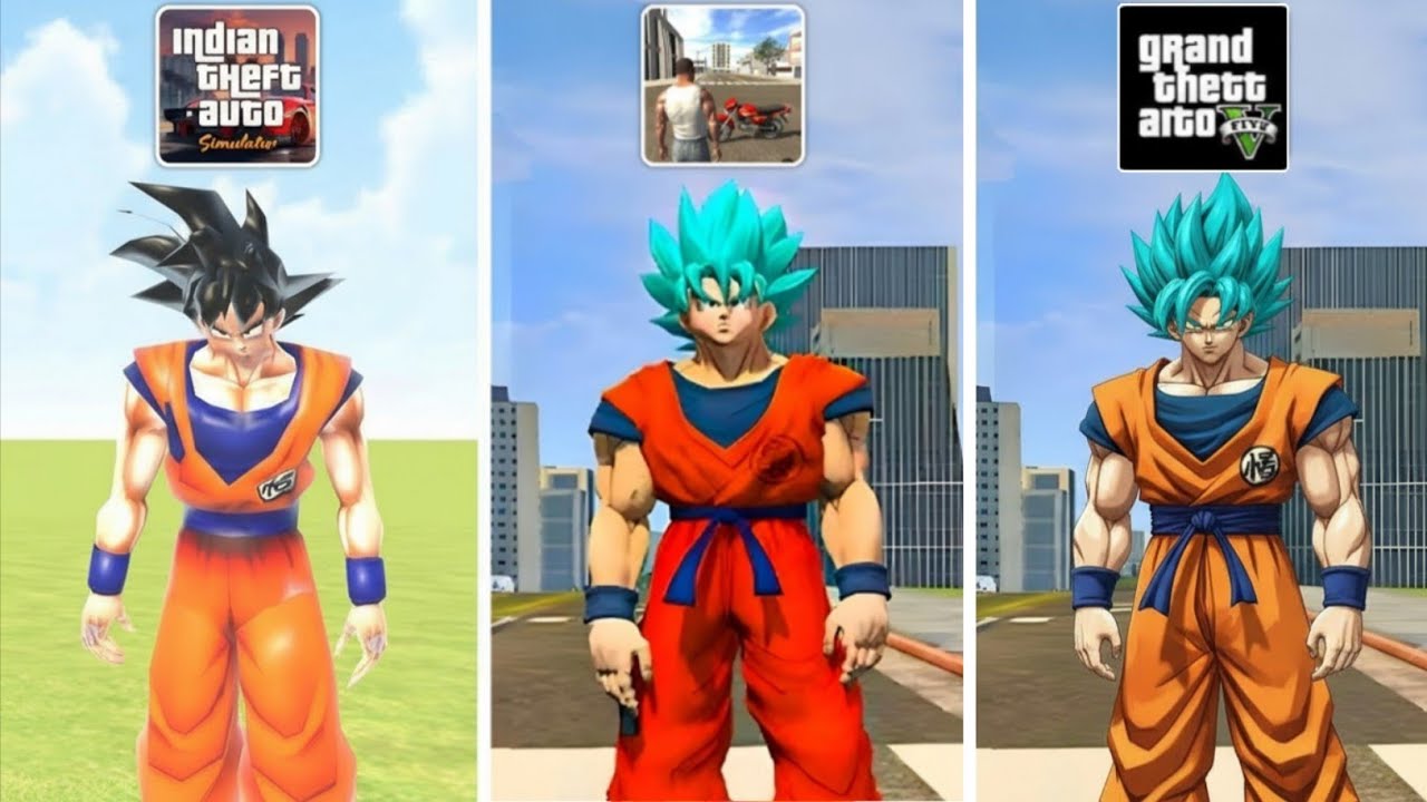 Goku in All GTA Games 😱🔥 | Which Goku is Best