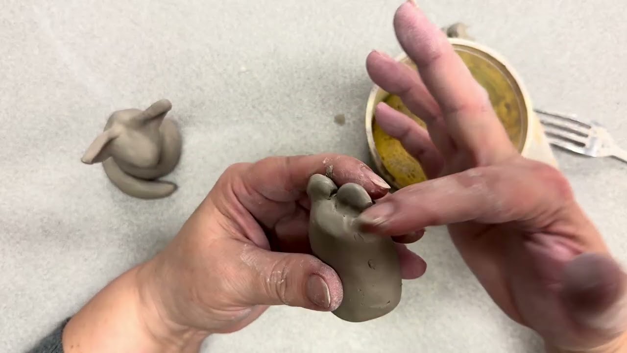 Clay Woodland creature