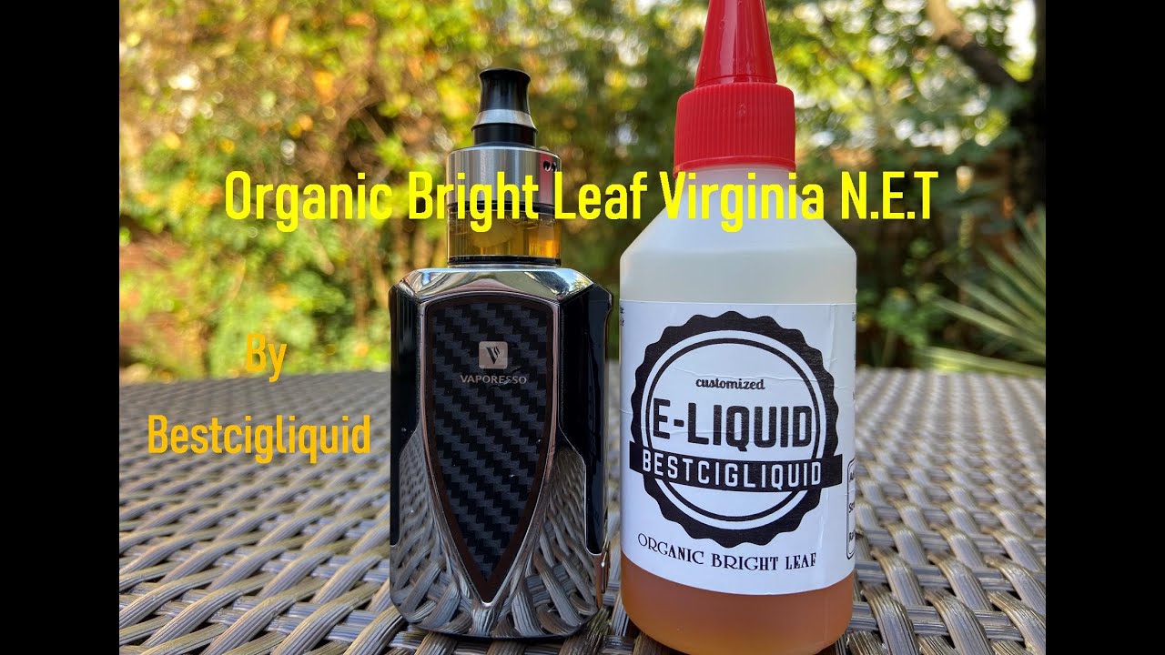 Organic Bright leaf N.E.T e-liquid review | By bestcigliquid |  Marlboro Light N.E.T replacement!!