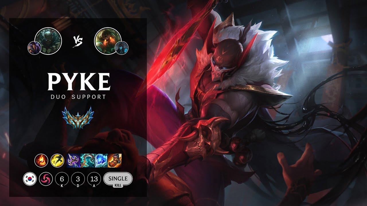 Pyke Support vs Nautilus - KR Challenger Patch 12.12