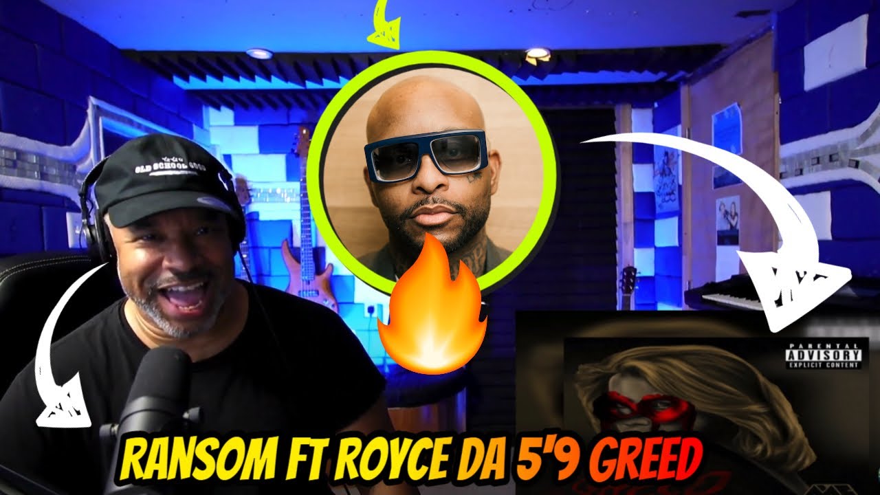Ransom Ft  Royce Da 5'9 - Greed  Prod (Lord Sear) - Producer Reaction