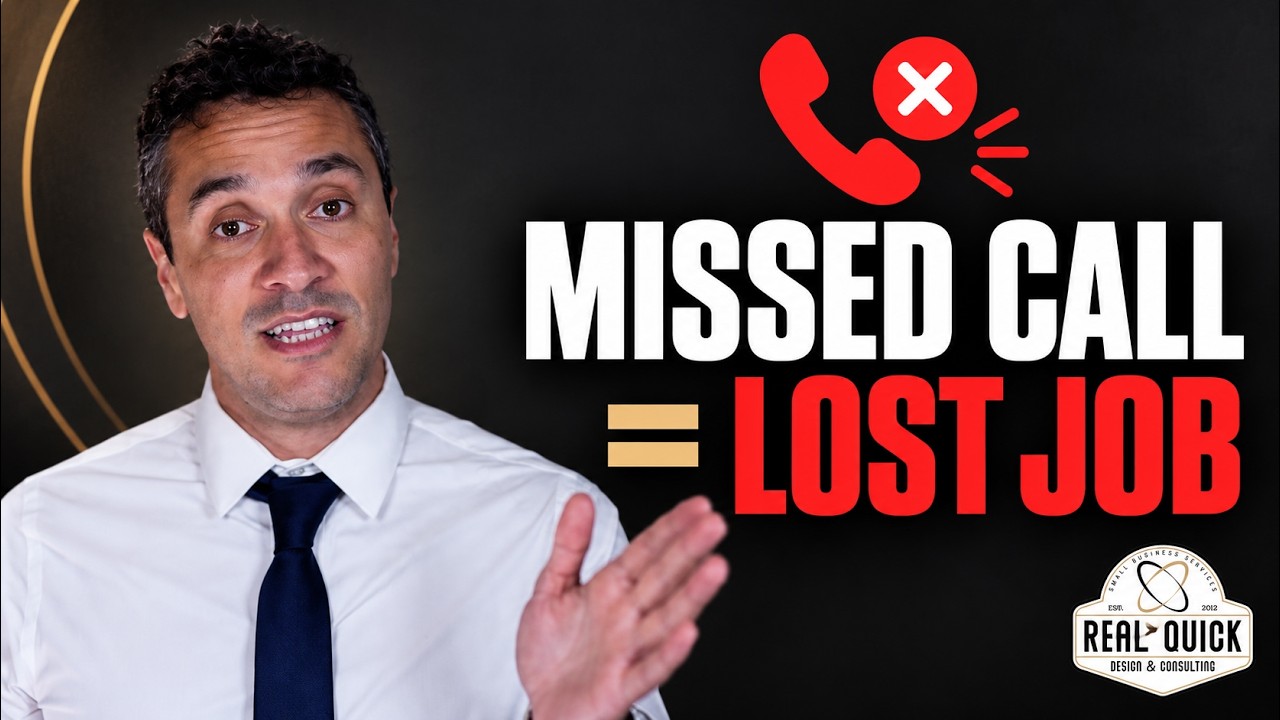 Stop Losing Jobs to Missed Calls (Automation Without AI)