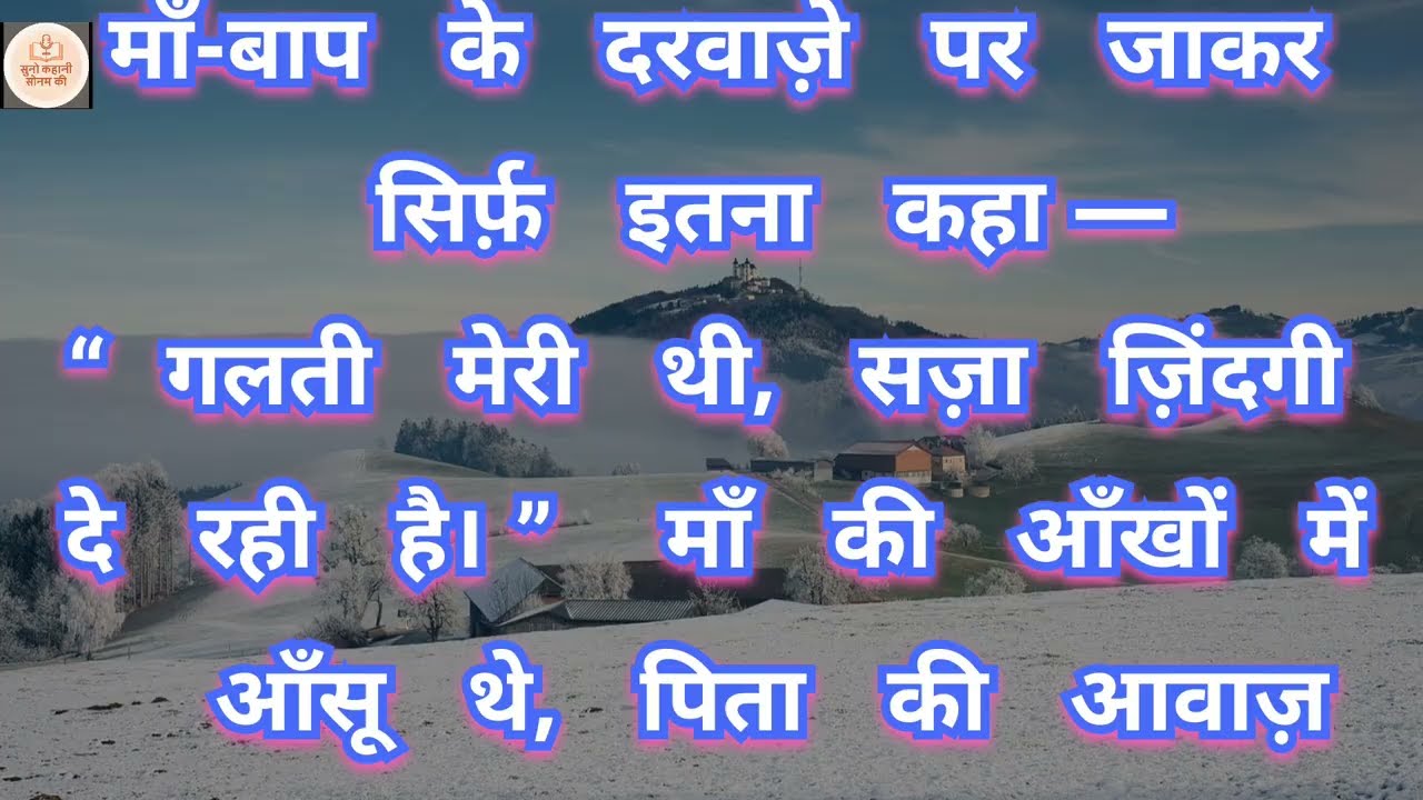 भागकर शादी करने वाली लड़की की सच्ची कहानी | Emotional Hindi Kahani