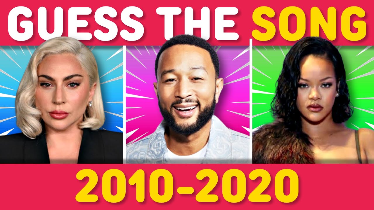 GUESS THE POPULAR SONG FROM 2010-2020 🎸 | Song Quiz