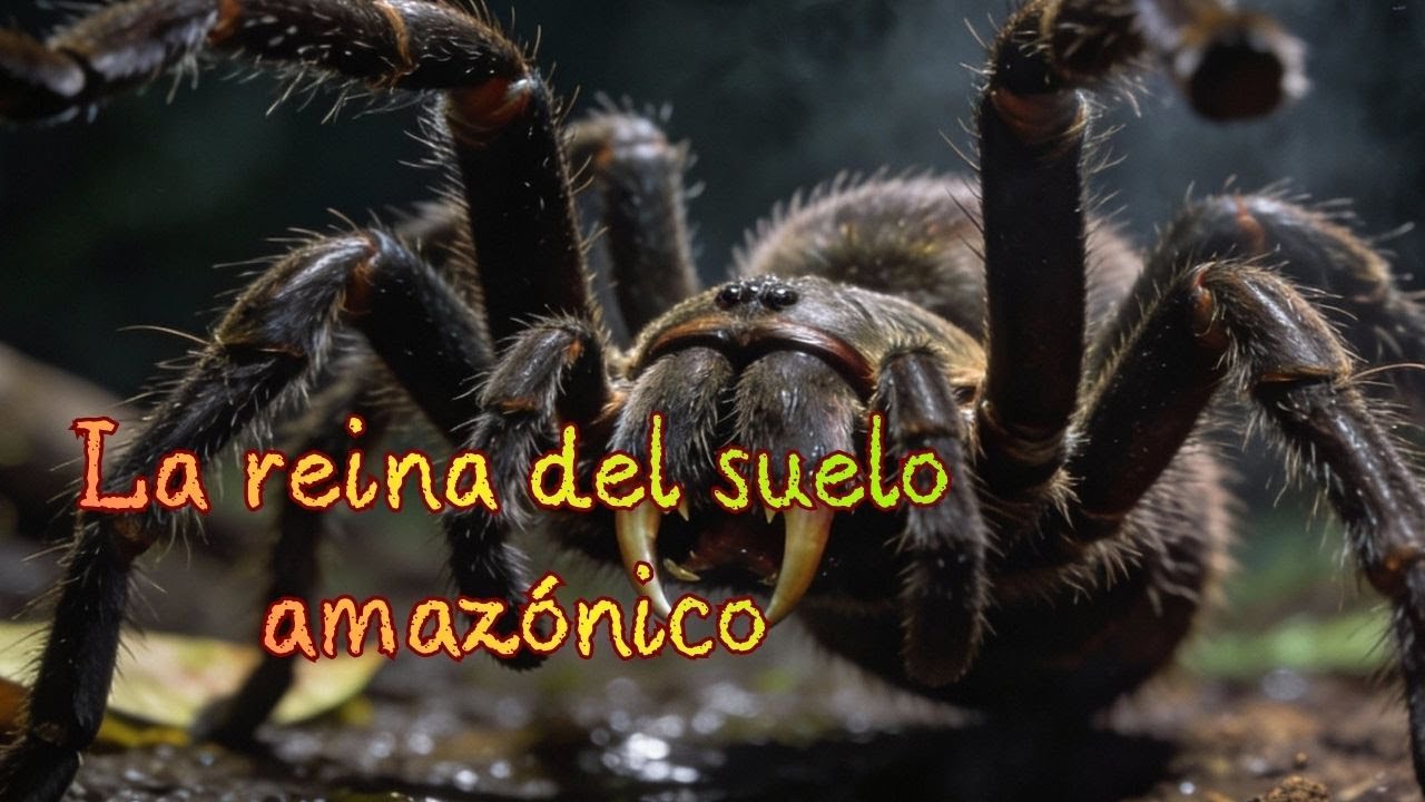 LA ARAÑA GOLIAT: El Depredador Silencioso del Amazonas