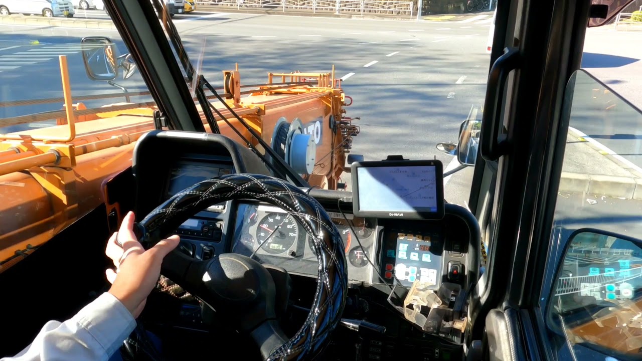 ラフタークレーン運転してみた!!