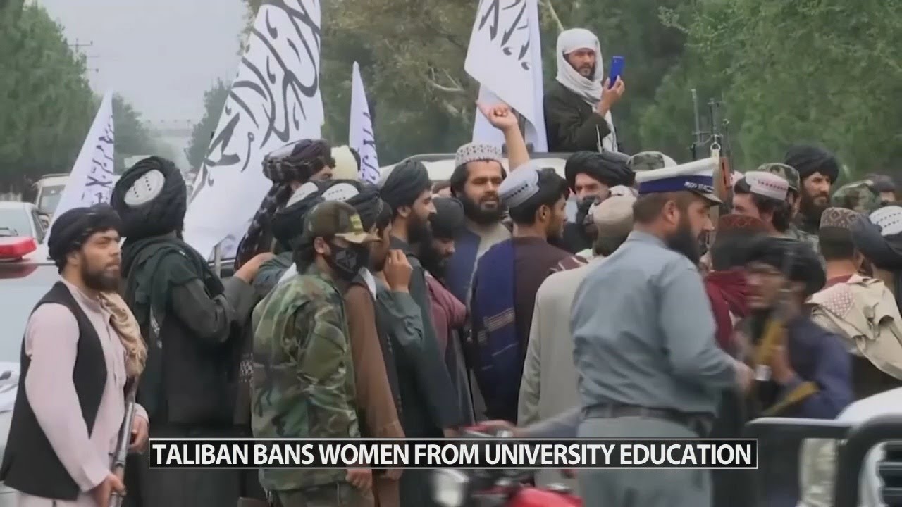 Taliban bar women from university education in Afghanistan