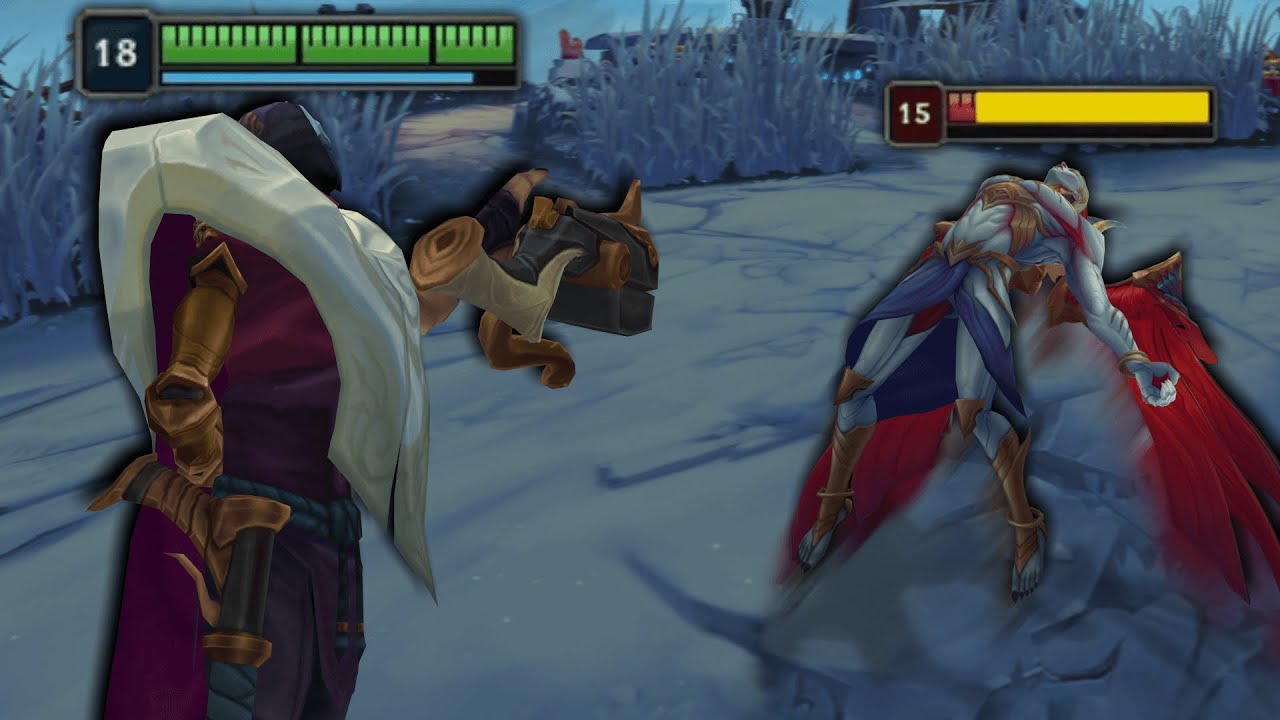 BUFFLANMIŞ JHİN TOP VS ZAHEEN!
