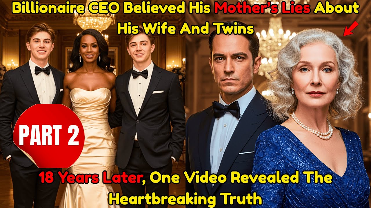 Part 2: Ceo Believed His Mother's Lies About His Wife And Twins, 18 Years Later, One Video Reveal...