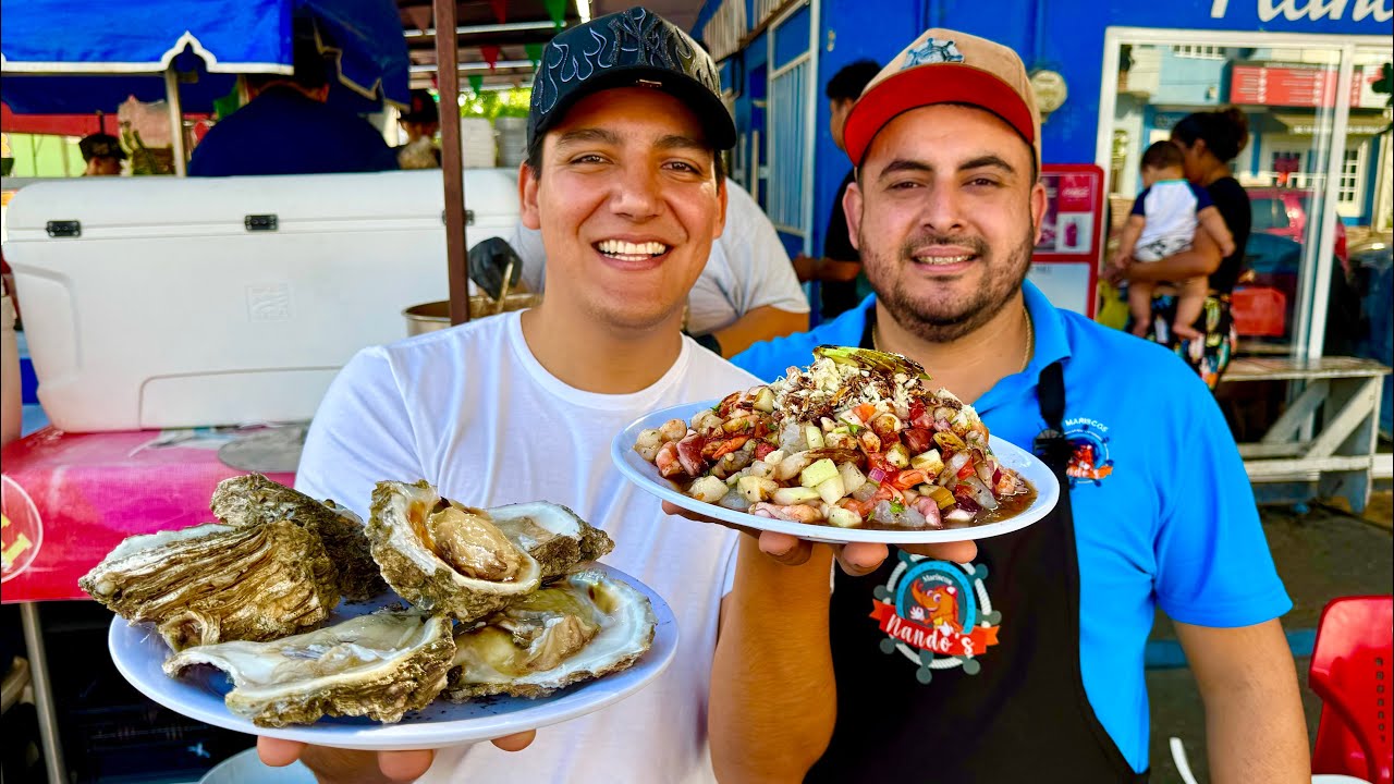 Mariscos de carreta y buen pan japonés 