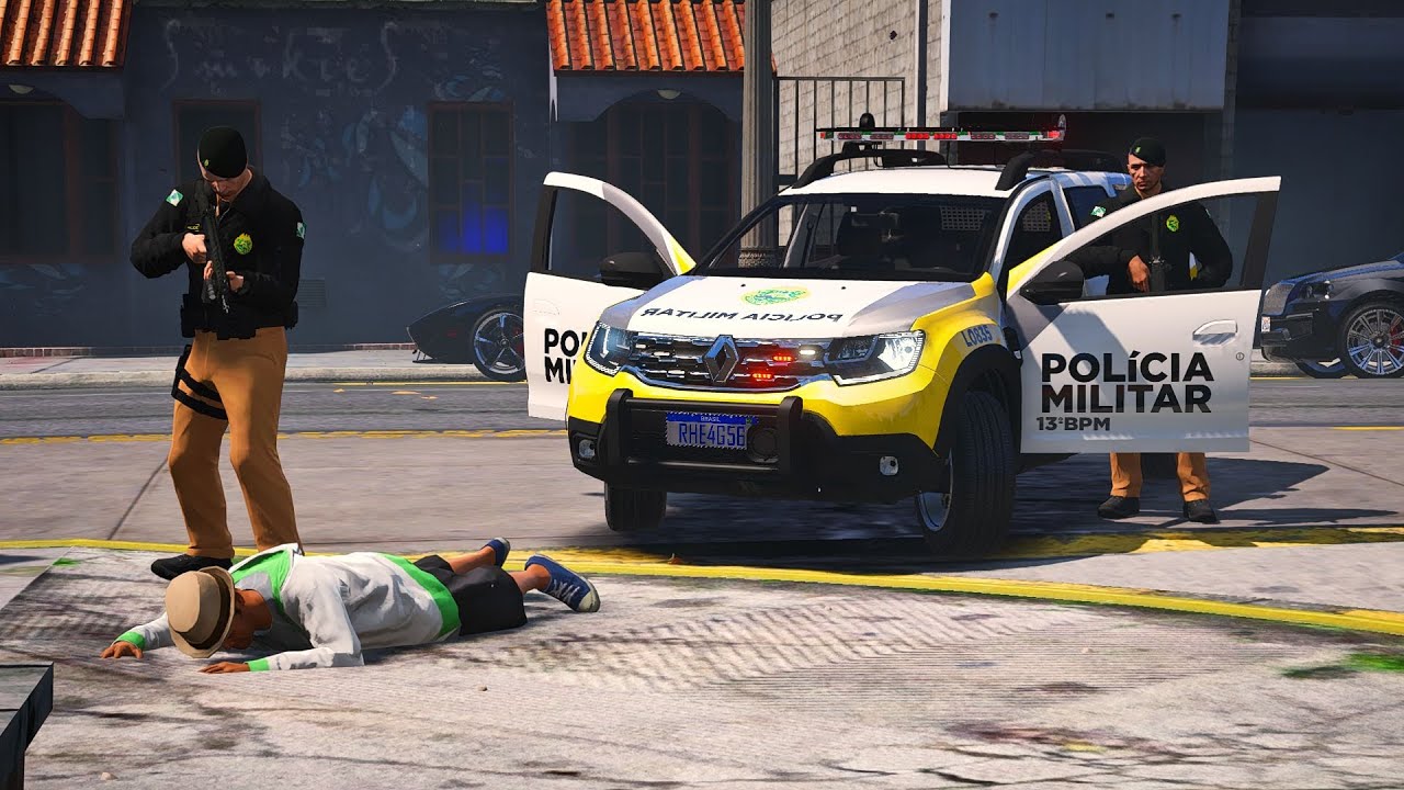 POLÍCIA DO PARANÁ NAS RUAS | CAMINHONEIRO TENTOU FUGIR E FOI DETIDO - POLICIA NO GTA 5