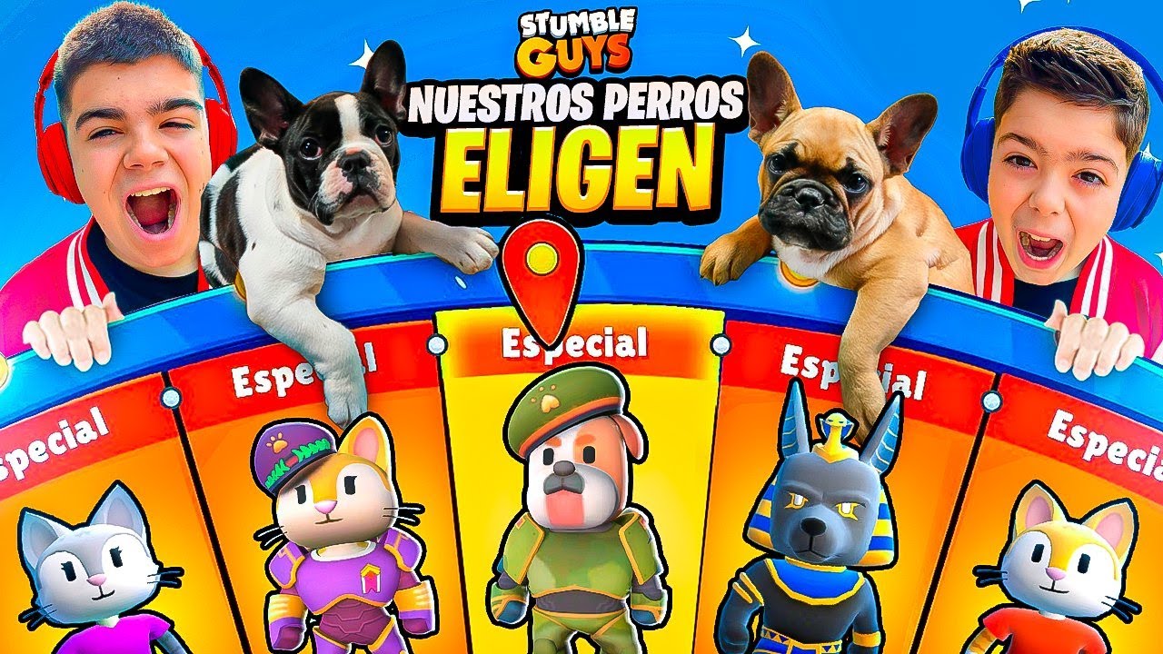 NUESTRAS NUEVAS MASCOTAS ELIGEN NUESTRAS SKINS!!!