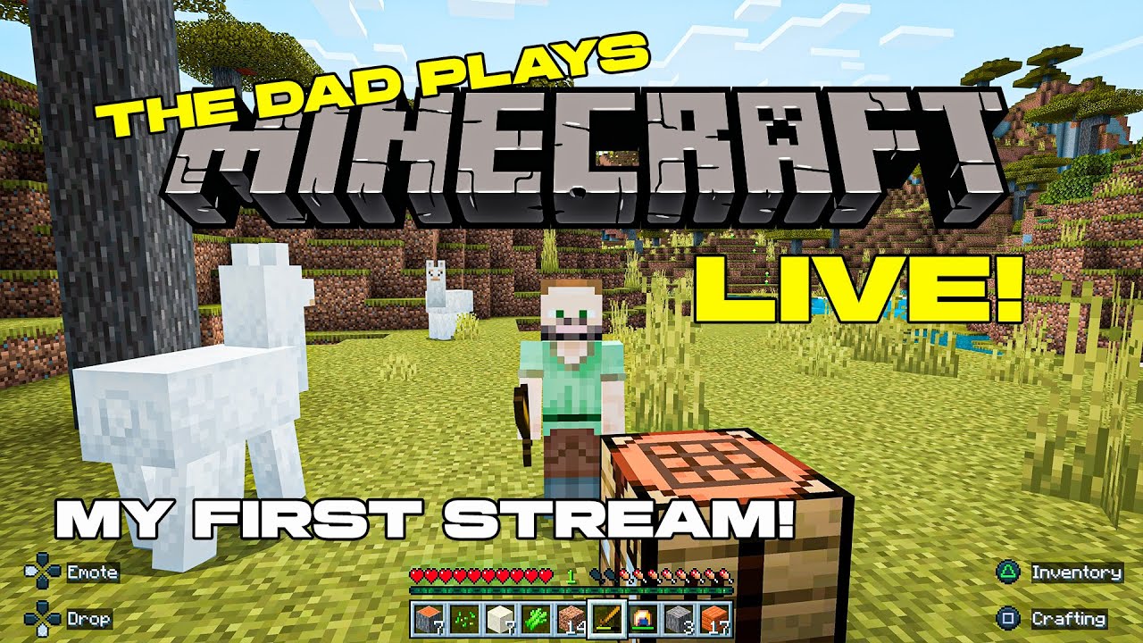 Getting ready for a special guest - Minecraft Live!