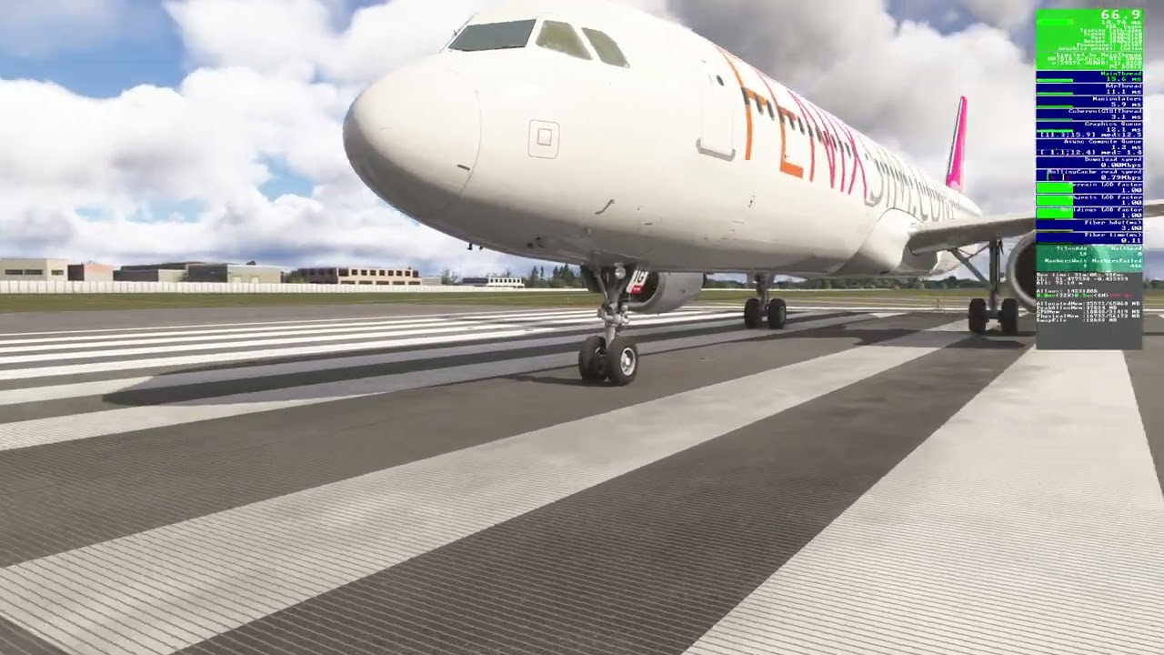 MSFS 2024 SU5 beta 1.7.10.0 Freelook Smoothness Test