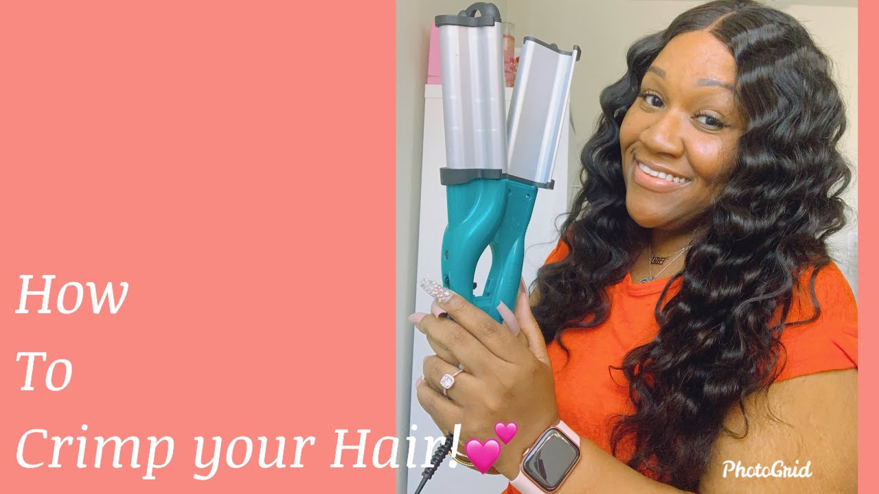 LET’S GET TO CRIMPING| Bed Head Wave Artist Demo|UNICE HAIR