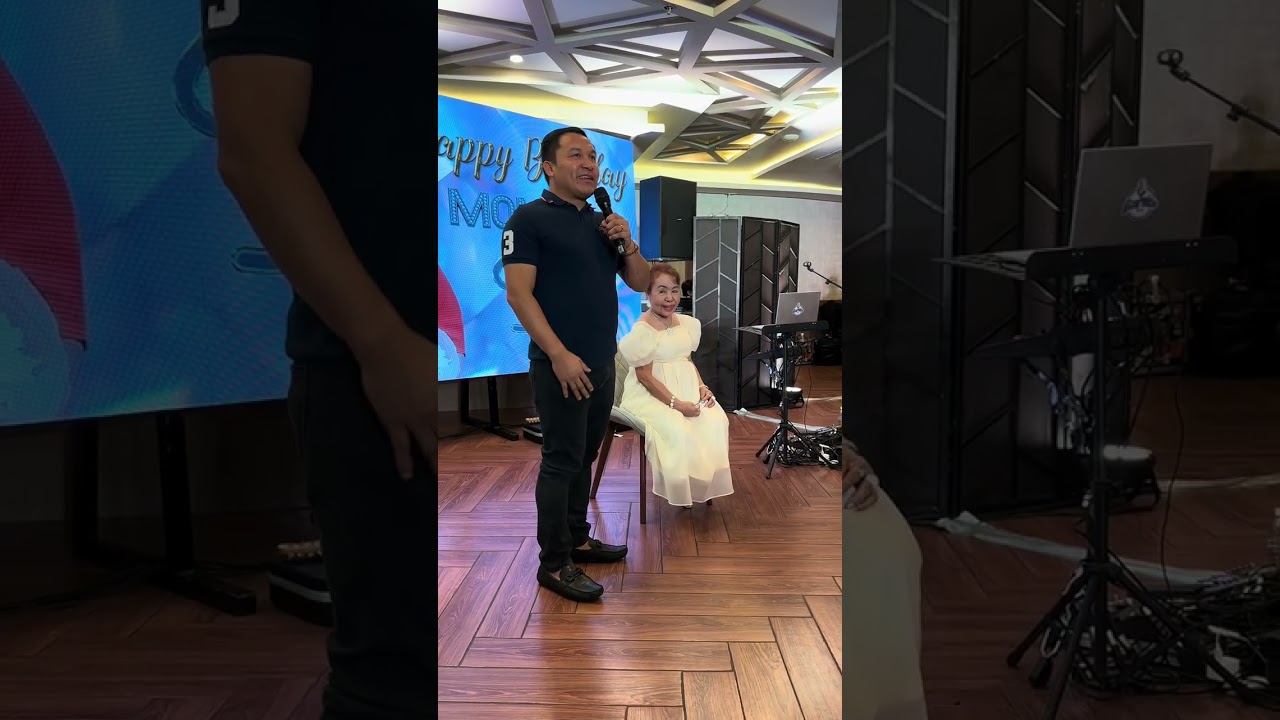 The funny and yet meaningful message of Gov. Rogelio “Ruel” Dapidran Pacquiao to his mother Mommy D
