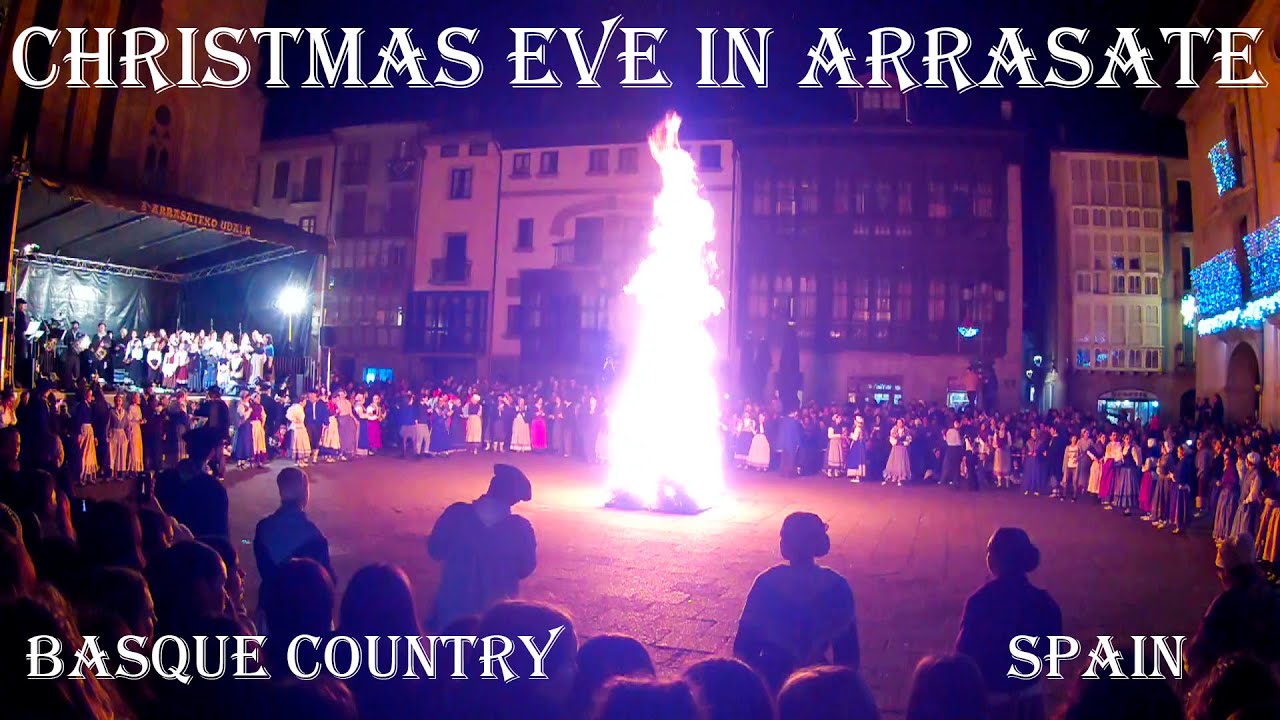 Christmas in Spain. How Christmas is celebrated in Spain the Basque people in Spain, non-speaking