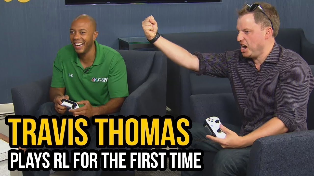 Travis Thomas plays Rocket League for the first time
