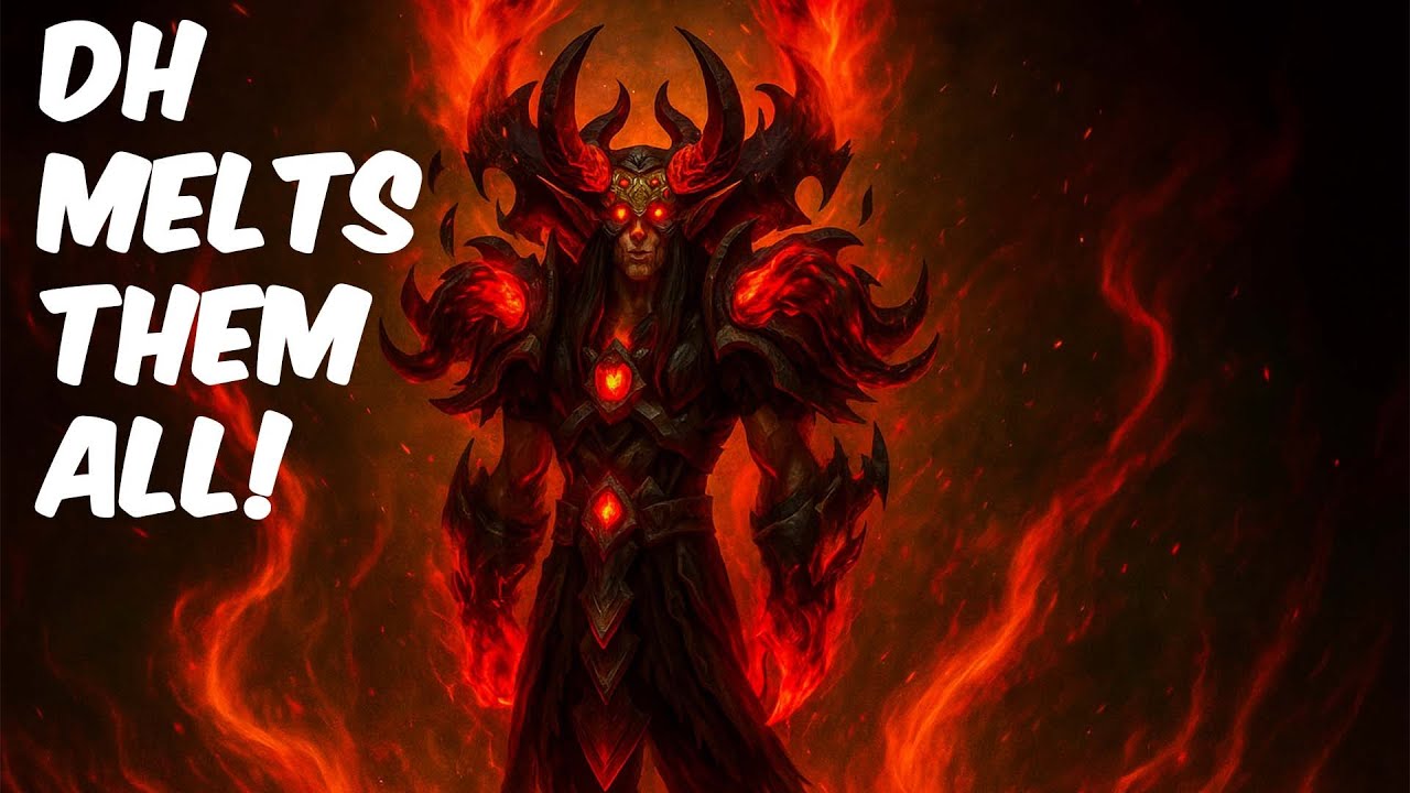 DH GOES BERSERK WITH INSANE HASTE! - Havoc demon hunter pvp 11.2