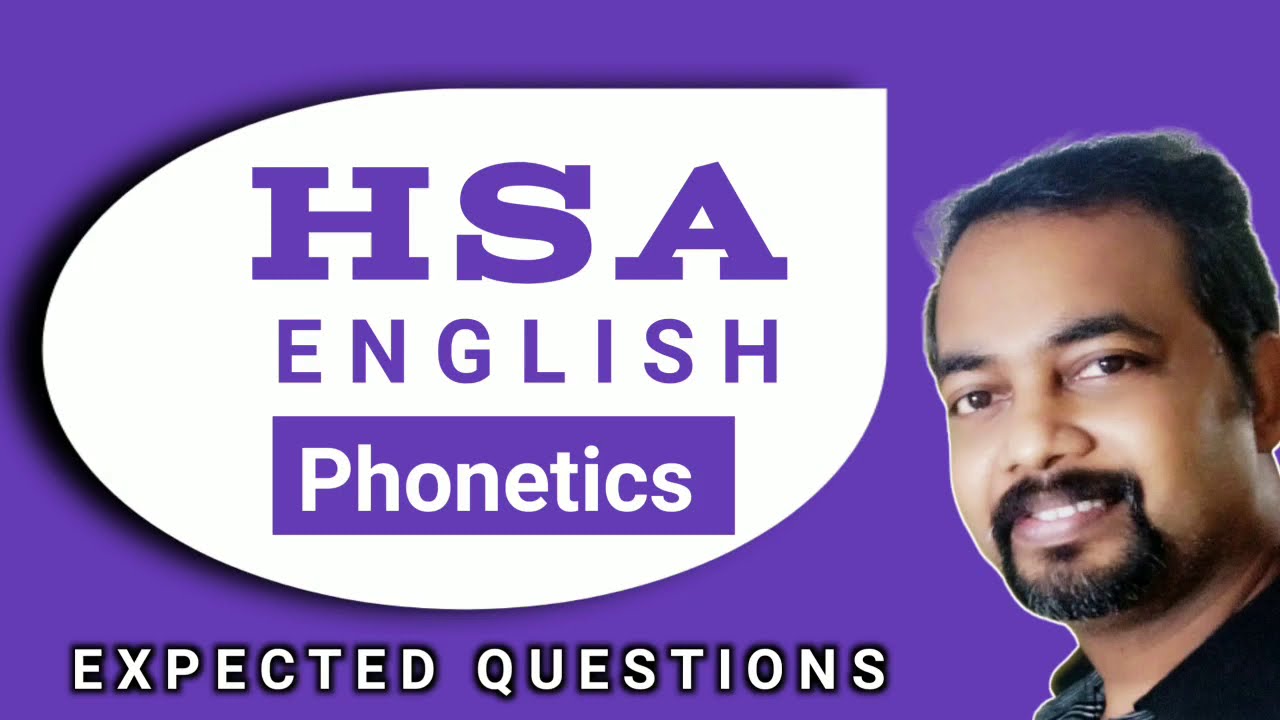 PHONETICS | HSA ENGLISH | EXPECTED QUESTIONS | Kerala PSC | Renjit's English