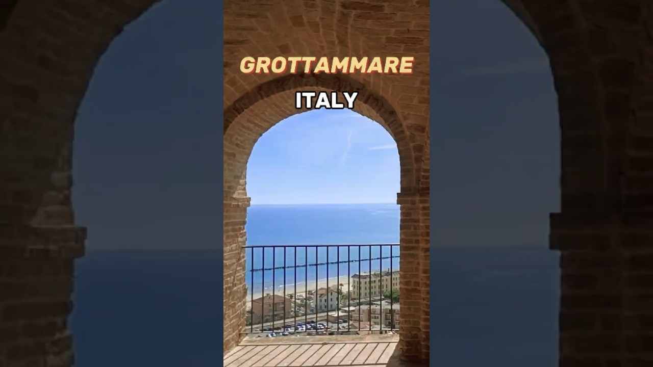 Is Grottammare the HIDDEN GEM of Italy's Adriatic Coast?  🇮🇹 🌊🏞️🌿✨