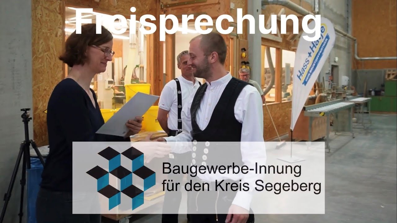 Freisprechungsfeier am 26.07.2024 der Baugewerbe-Innung für den Kreis Segeberg