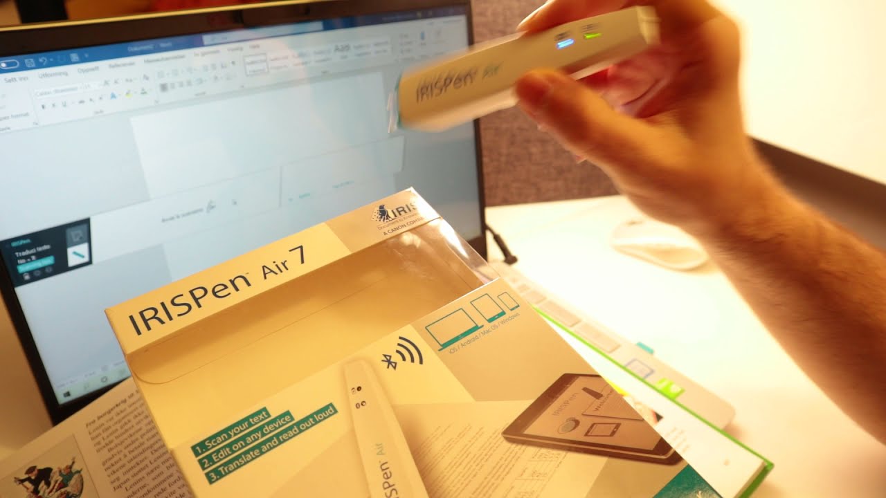 IRISPen Air 7 | real example with Norwegian text in Windows 10