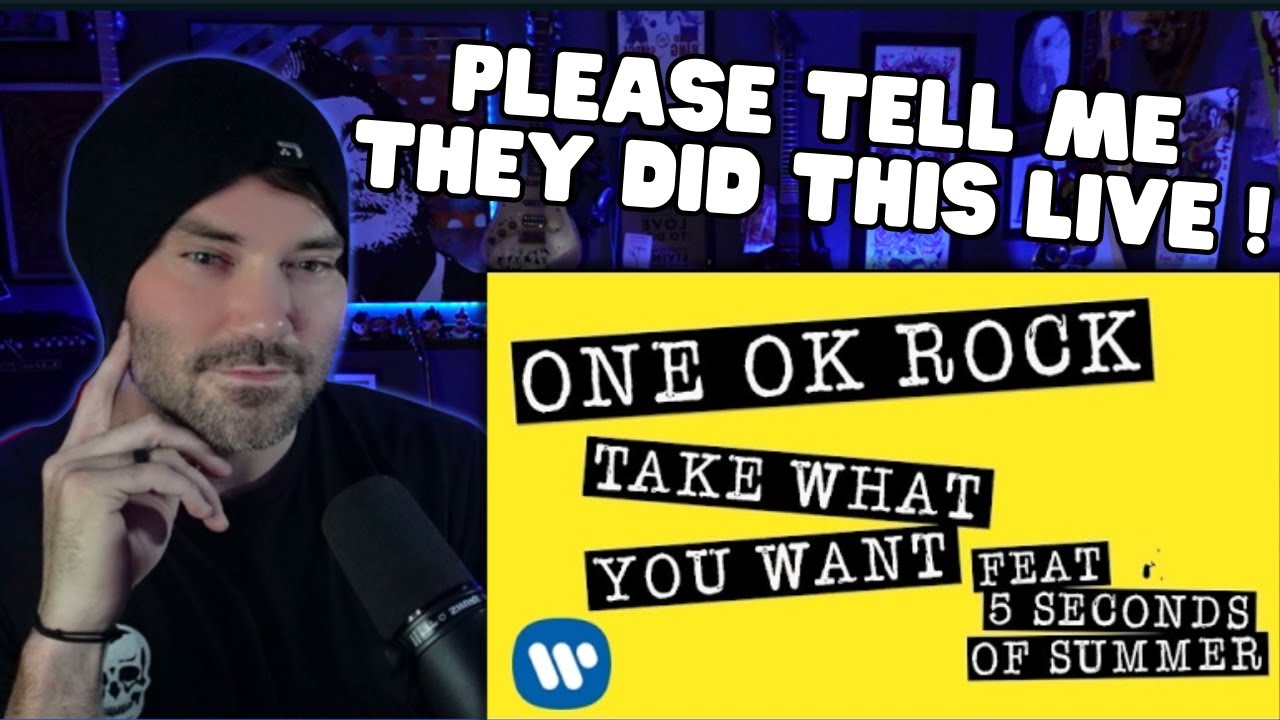 Metal Vocalist Reaction - ONE OK ROCK: Take What You Want ft. 5 Seconds Of Summer