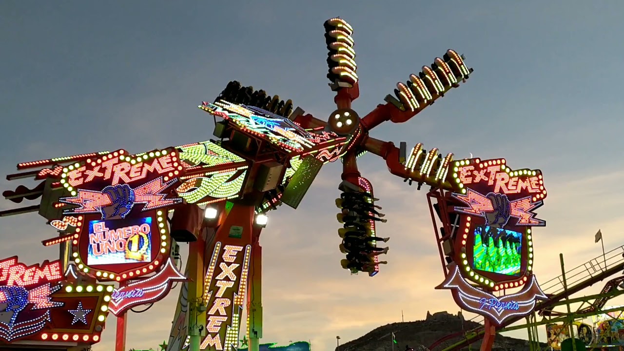 Atracciones de feria Zaragoza 2021 parte 2