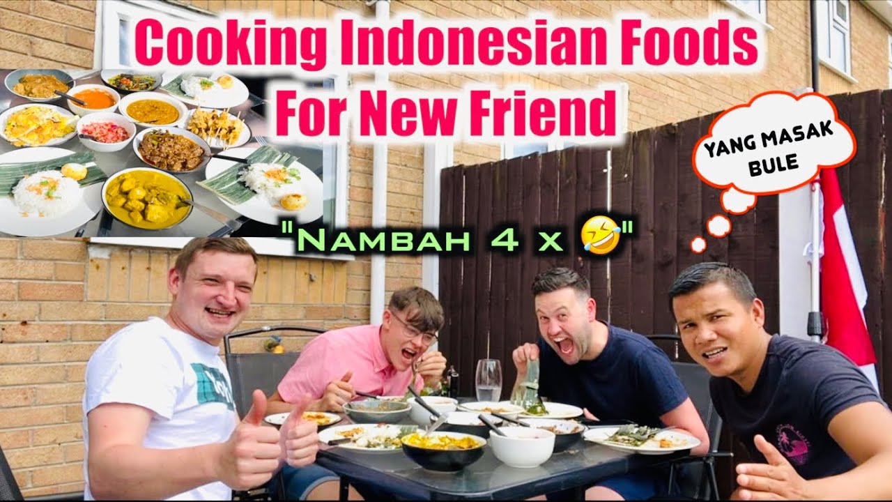 Masak Masakan Indonesia Menyambut Teman Baru Harry