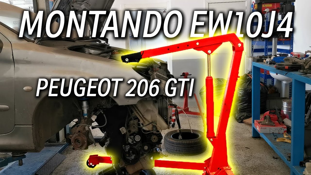 Montando EW10J4 - Peugeot 206 GTI