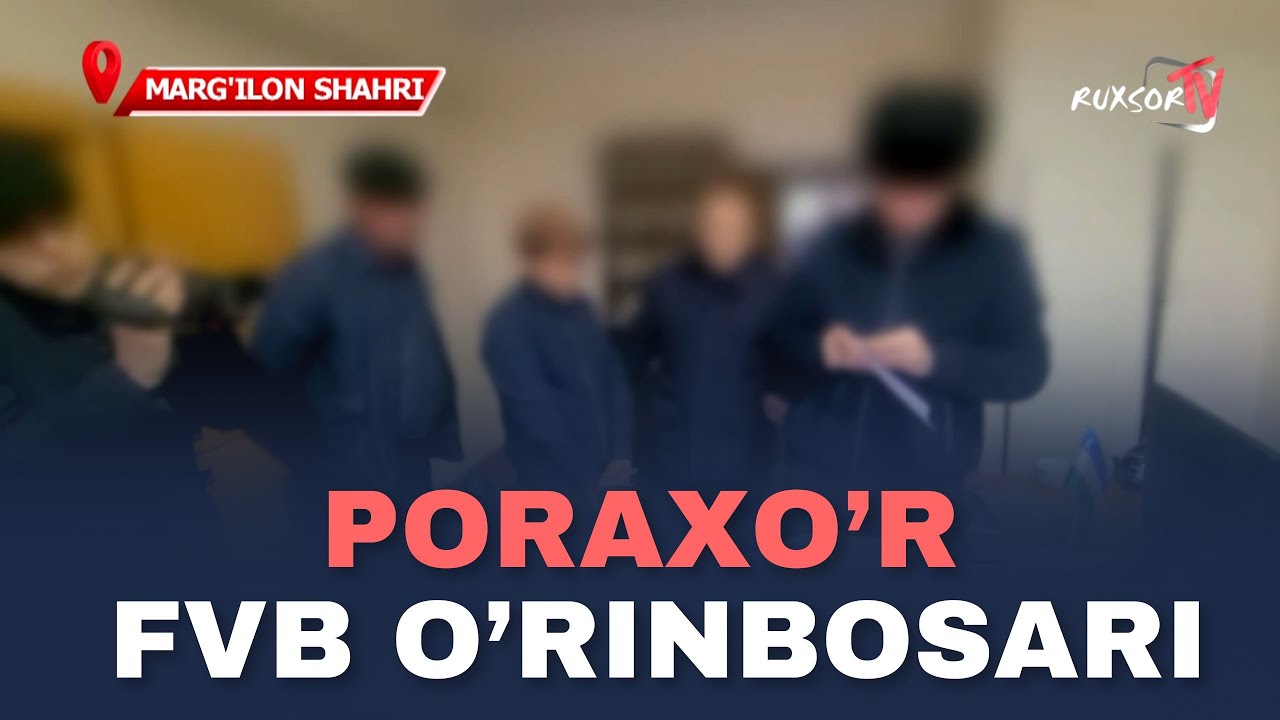 Marg'ilonda FVB boshlig'i o'rinbosari pora bilan ushlandi