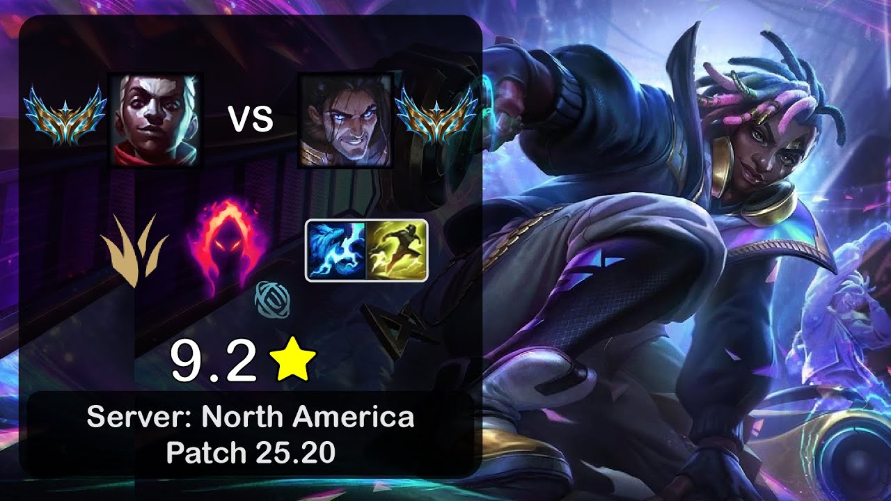 Ekko Jungle vs Sylas - NA Challenger - Patch 25.20