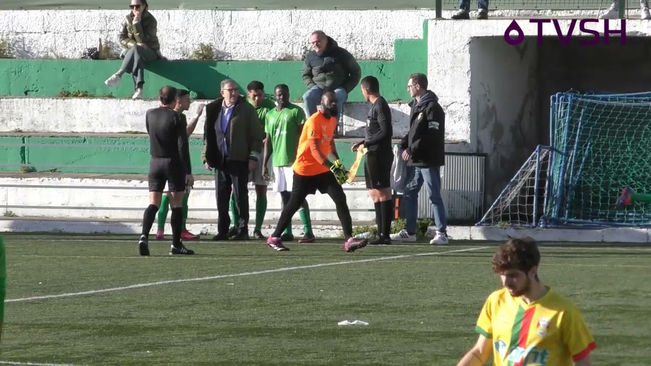 SENHORA DA HORA   0 VS C  D  PORTUGAL   1 Alguns lances e golos