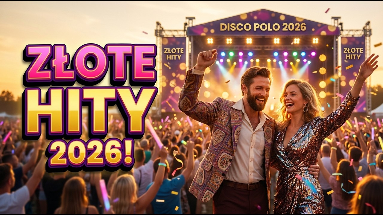 Disco Polo 2026 Złote Przeboje &ndash; Nowe Wersje Hit&oacute;w, Kt&oacute;re Wszyscy Kochają