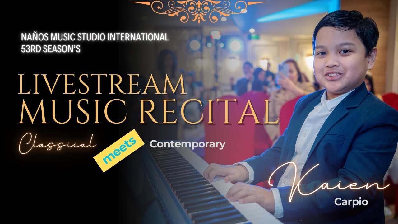 53rd Season | Special Livestream Music Recital
