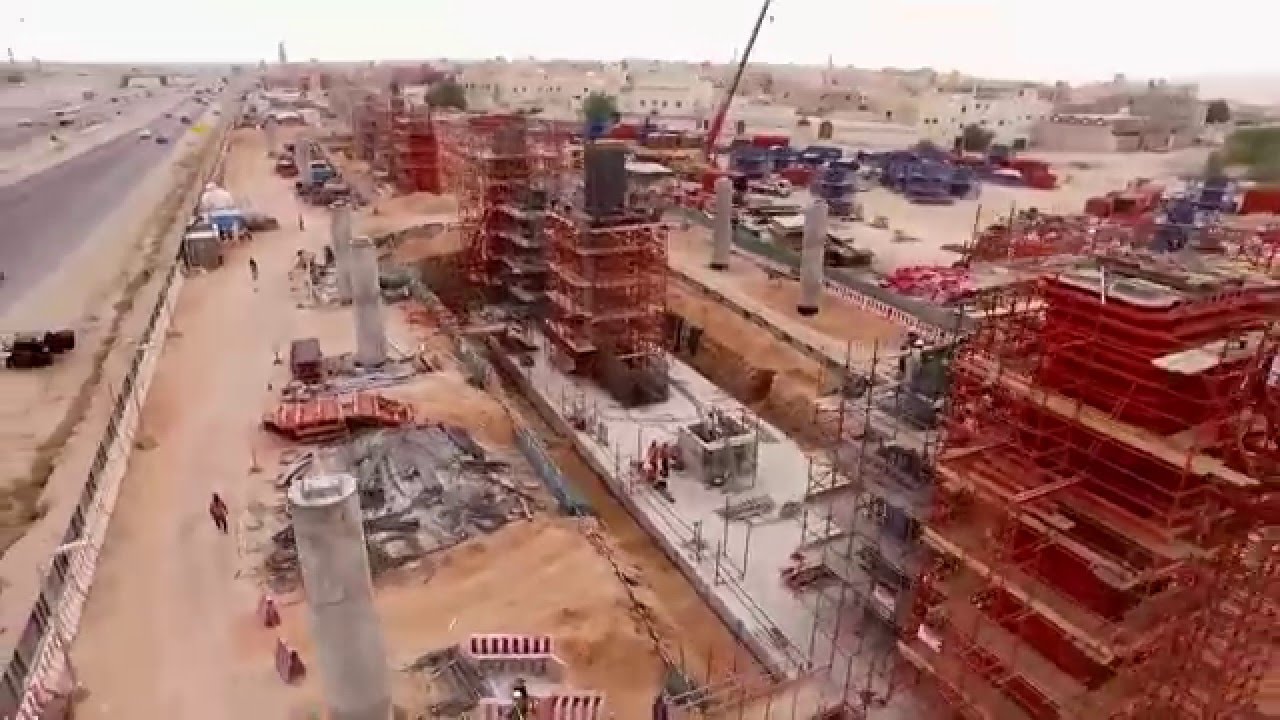 قطار الرياض | موجز لسير العمل بمشروع قطار الرياض - صفر1437هـ